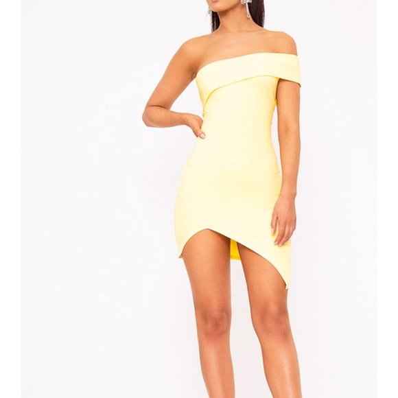 one arm bodycon dress